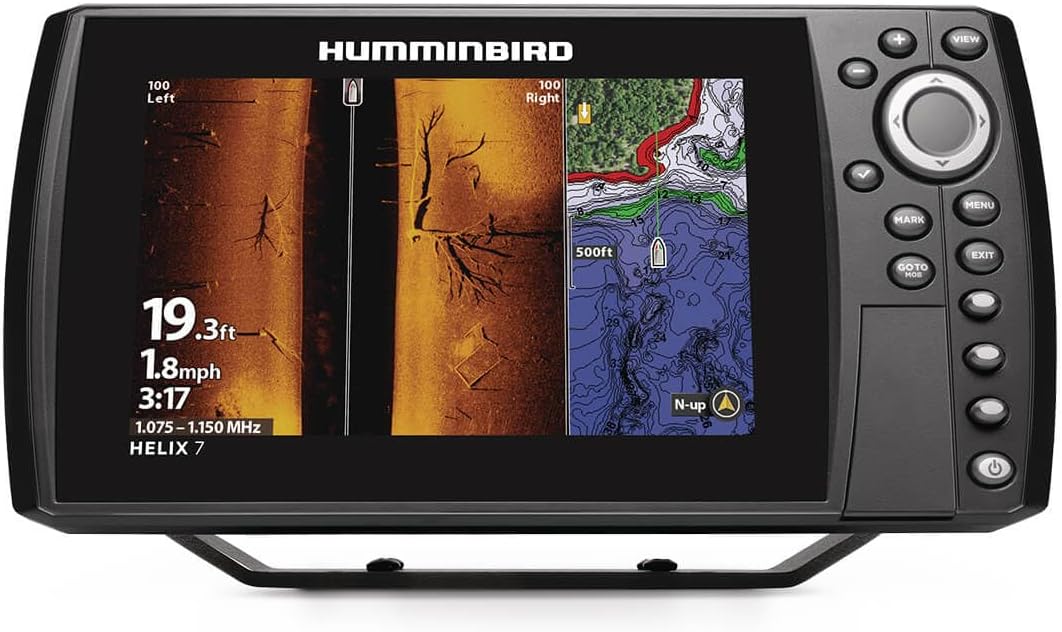 Humminbird Helix 7 G4N GPS Fish Finder with Transducer & MEGA Side Imaging