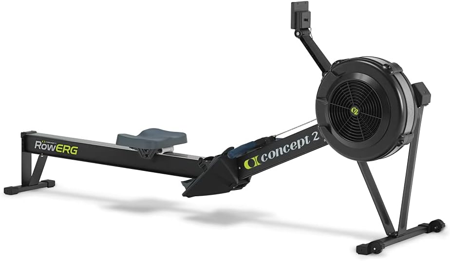 Concept2 RowErg Indoor Rowing Machine – PM5 Monitor, Device Holder, Adjustable Air Resistance, Easy Storage