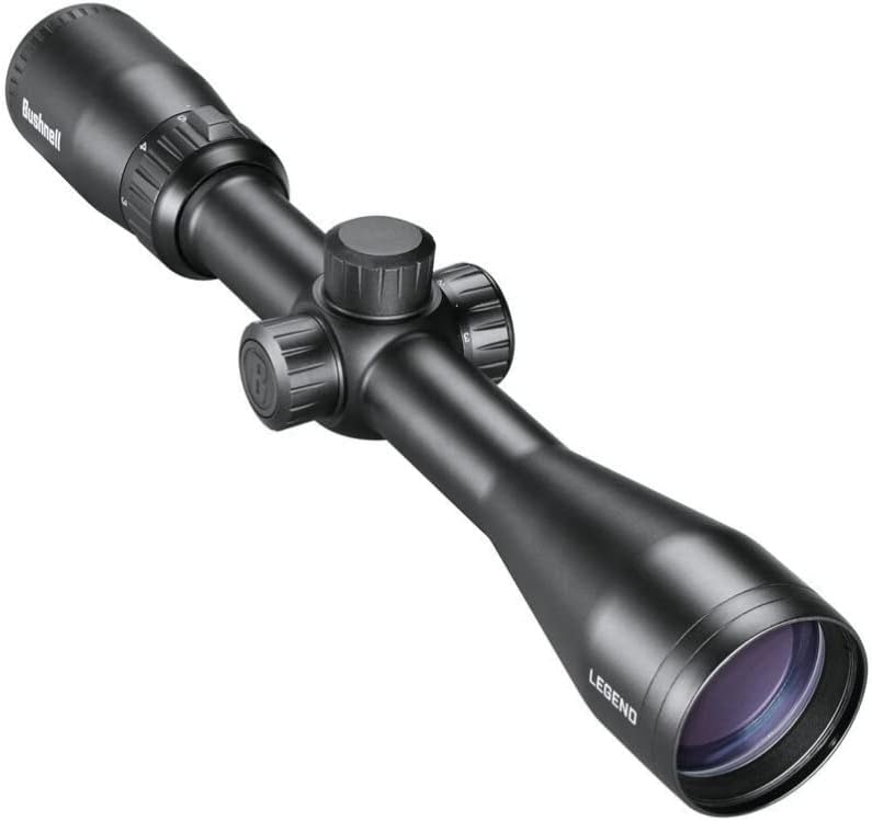 Bushnell Legend 3-9x40mm Illuminated Riflescope, Hunting Rifle Scope with Illuminated Multi-X Reticle