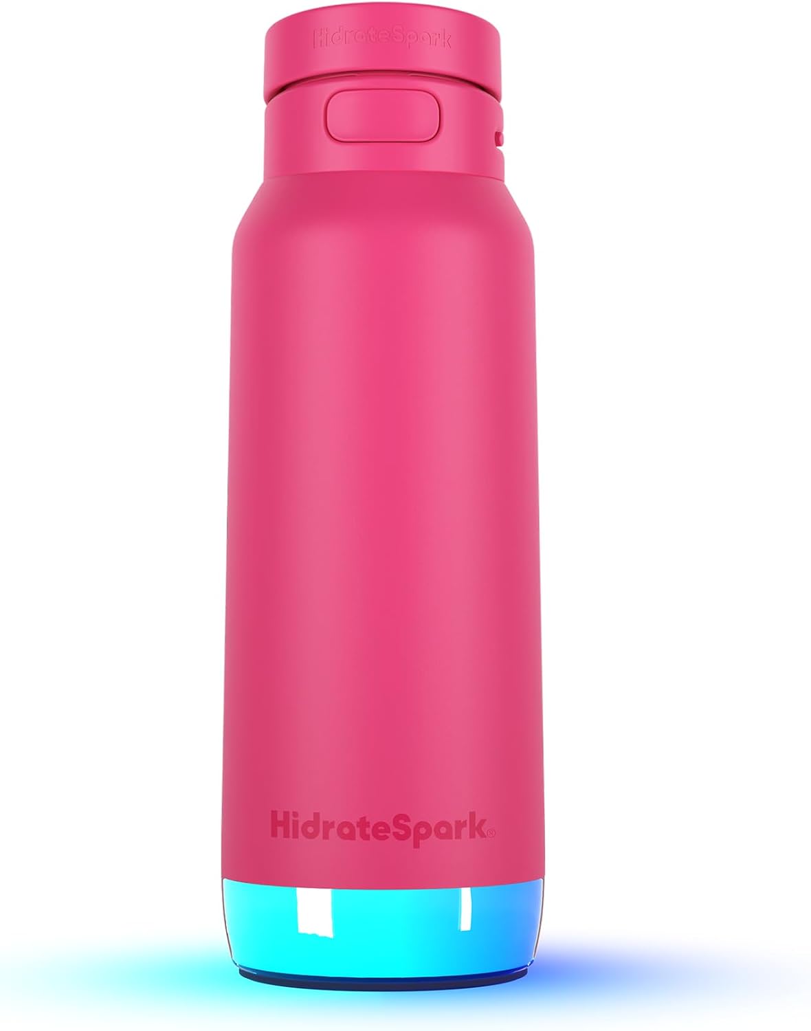 HidrateSpark PRO 2 32oz Bundle – Smart Hydration Bottle with Clinically Accurate Water Tracking & Extended Battery Life – Syncs with Apple Health, Fitbit, Smart Rings & Watches – Flamingo