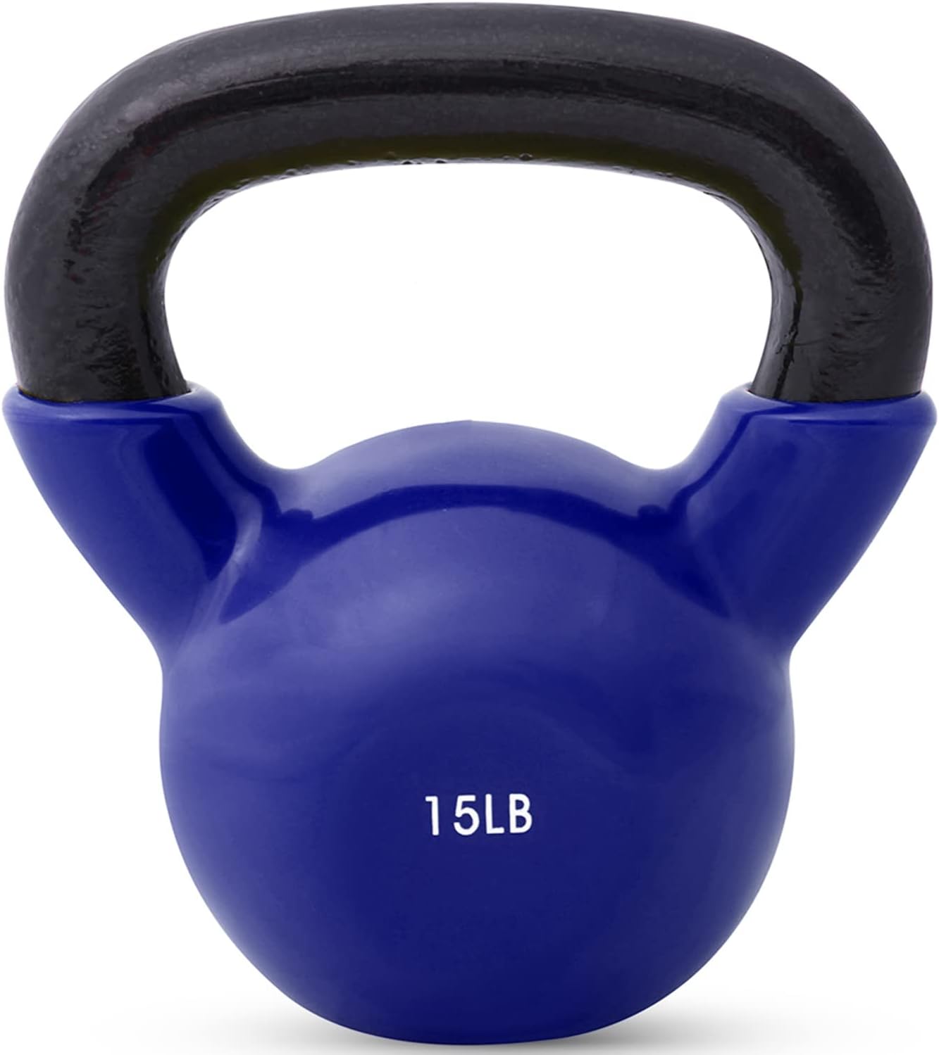 JFIT Kettlebell Weights Vinyl Coated Iron