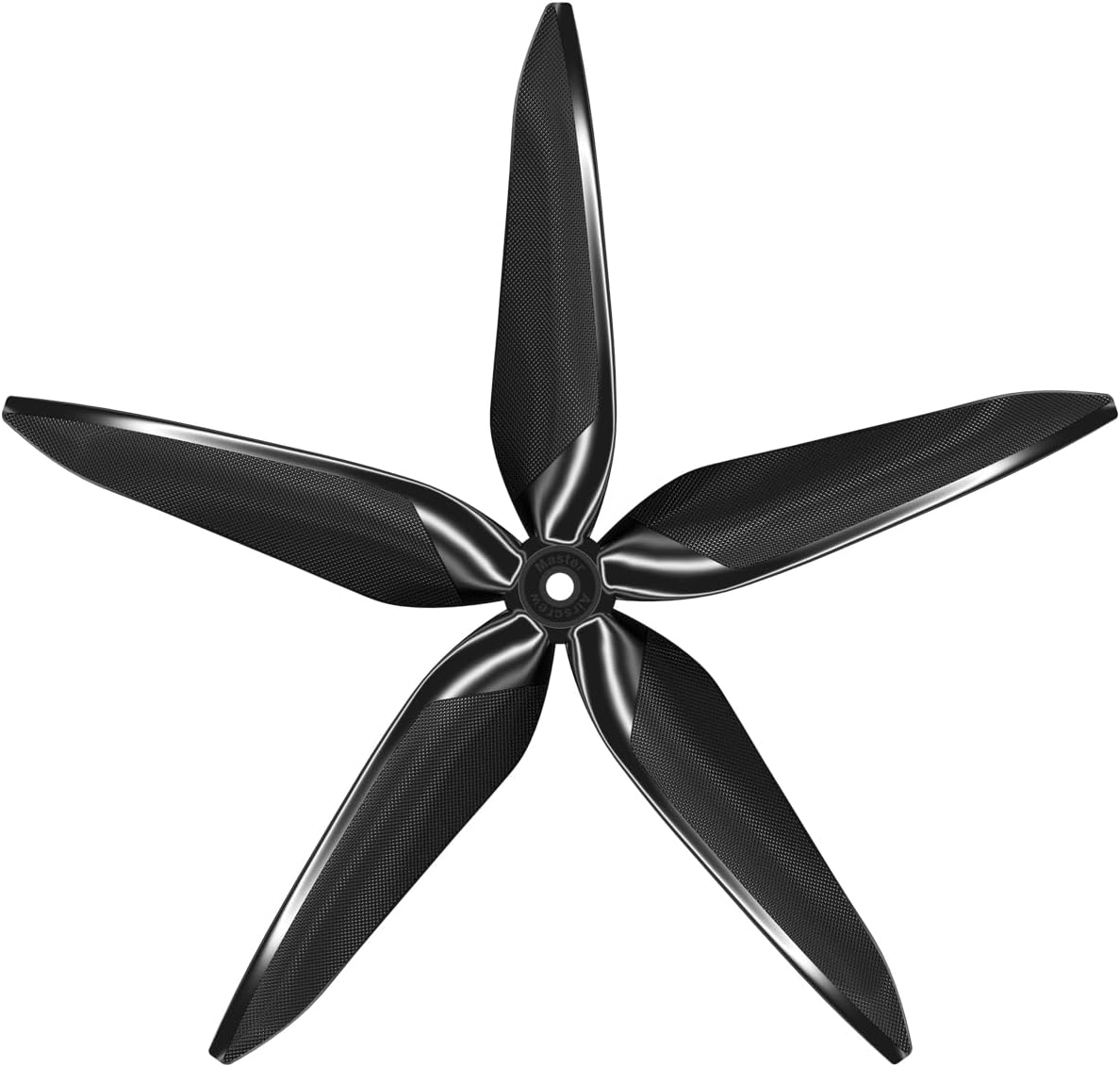 Master Airscrew 5X Power Series 10×9 5-Blade Propeller – Black – Reverse/Pusher/CW – Cinelifter, Heavylifter, X Class, Beast Class, Giant Drone Racing