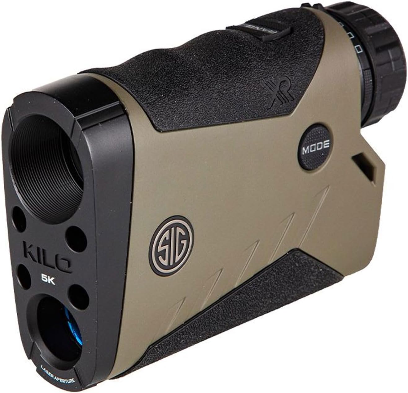 Sig Sauer KILO5K 7 x 25 mm Tactical Hunting Durable High Accuracy 5000 Yards Reflective Range Digital Bluetooth Laser Monocular Rangefinder | Circle + Milling Grid Reticle