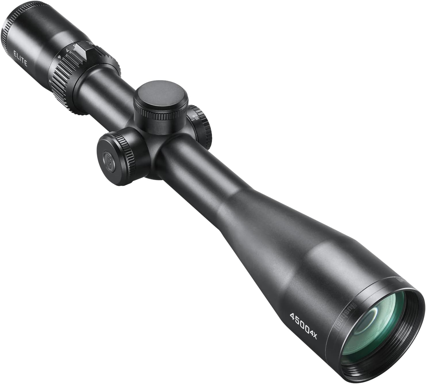 Bushnell Elite 4500 4X 4-16×50 Hunting Riflescope – Crisp Image Clarity, Durable Aircraft-Grade Aluminum, Second Focal Plane, Capped Turrets and Multi-X Reticle