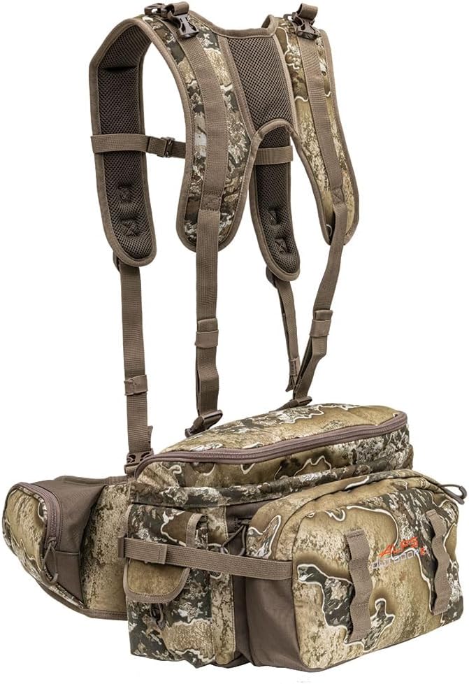 ALPS OutdoorZ Pathfinder Camo Hunting Pack, Expandable Lumbar/Daypack with Waist Belt