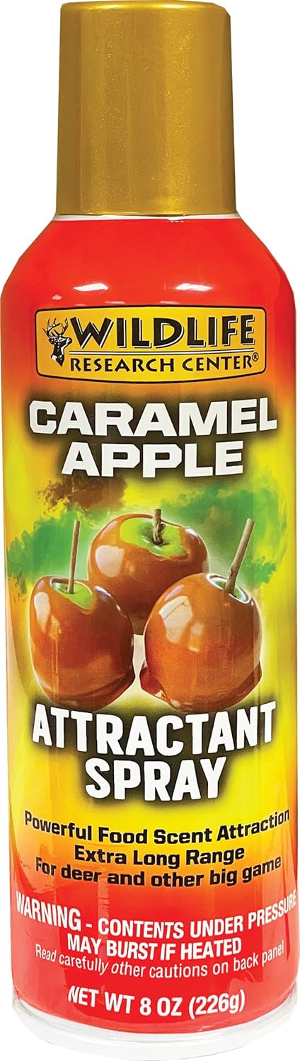 Wildlife Research Center – Deer Attractant Spray – Powerful Whitetail Deer Attractant & Big Game Food Scent – Long-Range Attraction Formula – 8 oz