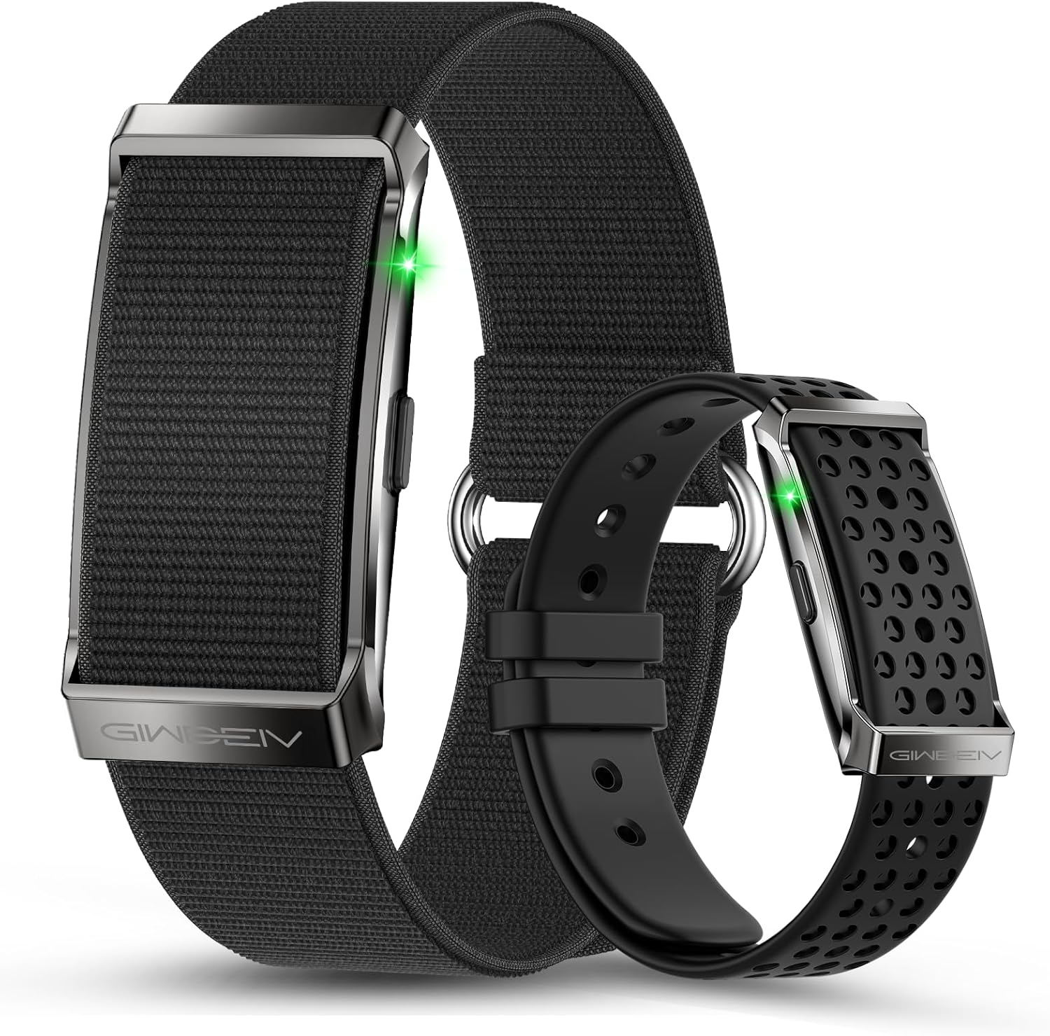 Smart Bracelet, Health Activity Fitness Trackers with Heart Rate Sleep Monitor, 24/7 Blood Oxygen/Calorie/Stress/Step Tracker, Health Fitness Bands, 170+ Sports Modes Smart band with Free APP, 2 Bands