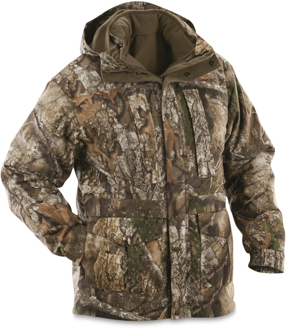 Guide Gear Steadfast 4-in-1 Hunting Jacket Parka, Waterproof Insulated Cold-Weather Thinsulate Coat