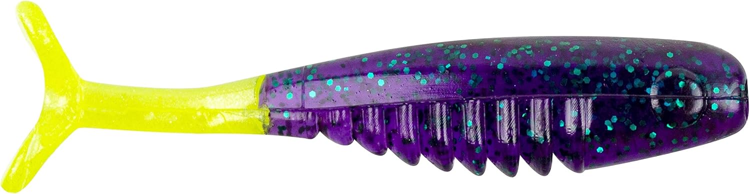 Bobby Garland Slab Hunt’R Soft Plastic Crappie Fishing Lure, 2.25 Inches, Pack of 10