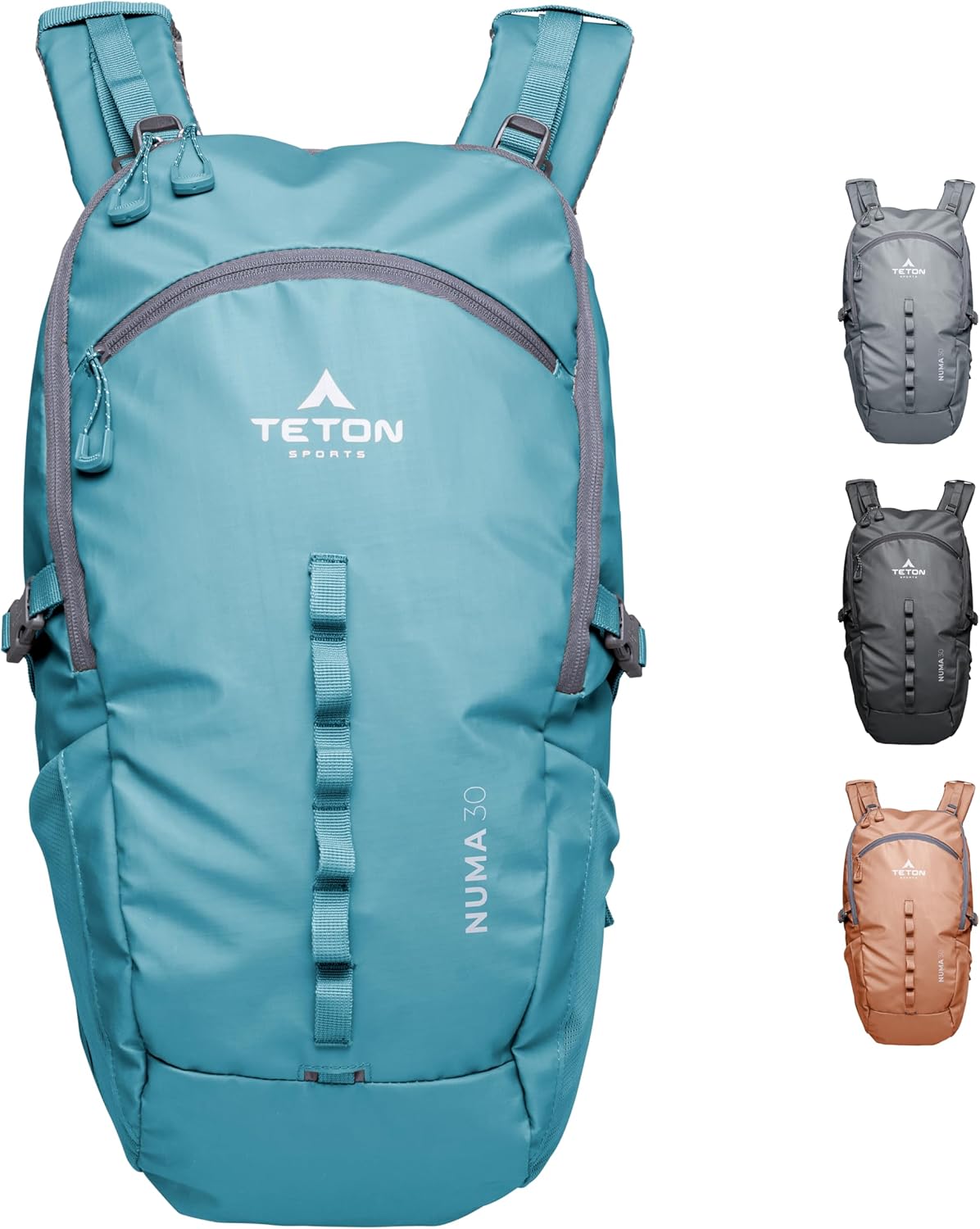 Teton 30L Numa backpack, durable and ready for hiking, camping or backpacking. Perfect lightweight travel bag with more room than you think, Alpine