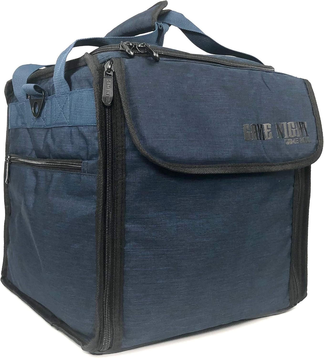 Top Shelf Fun Game Night: Game Haul Board Game Shoulder Bag Carrier (Evenfall Blue)