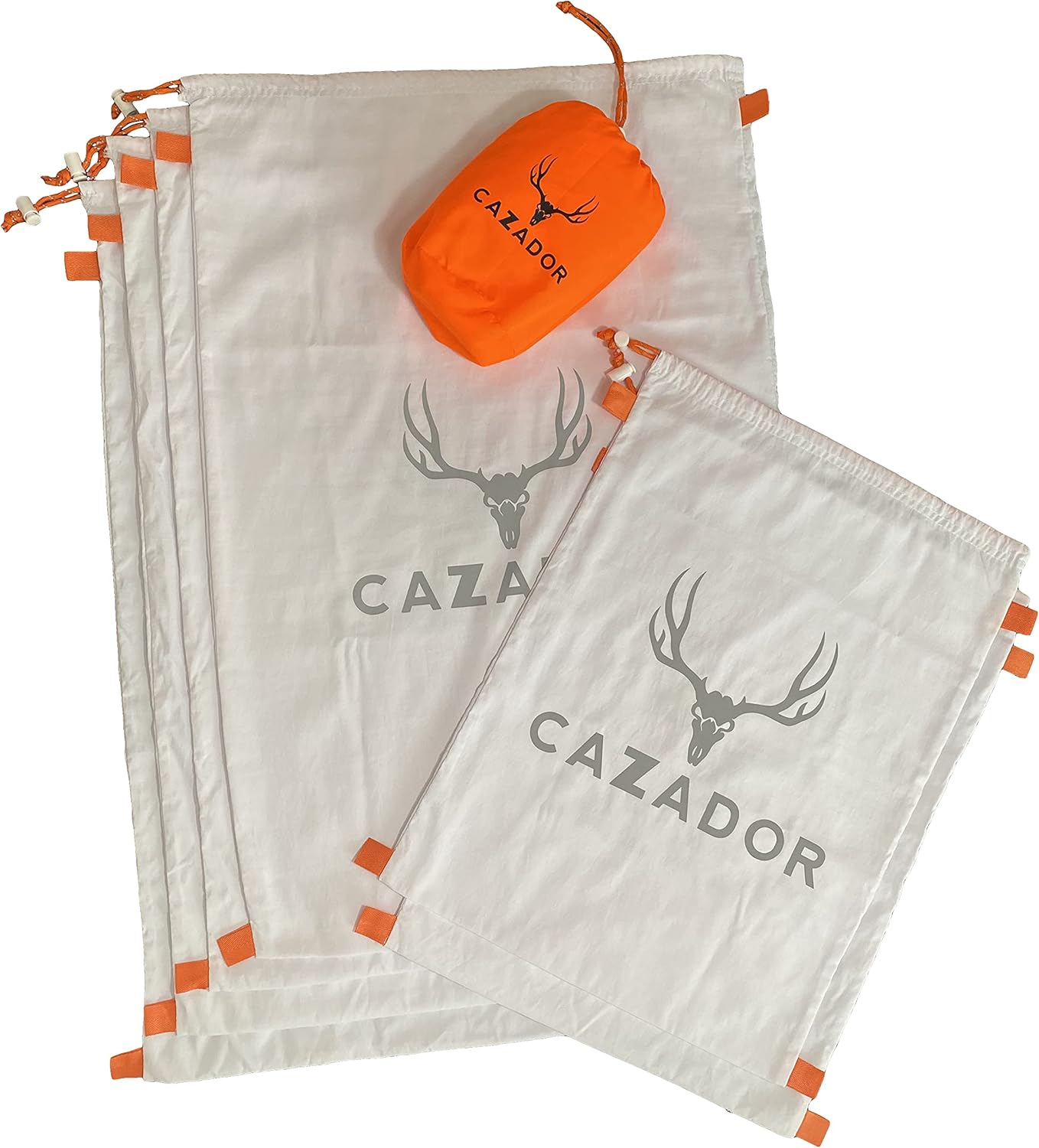 Premium Lightweight Game Bags for Hunting | Packable for Backcountry Hunting | Suitable for Deer, Antelope, Sheep, Goats, Pigs, Bear | Durable, Washable, and Reusable | 7 Piece Set