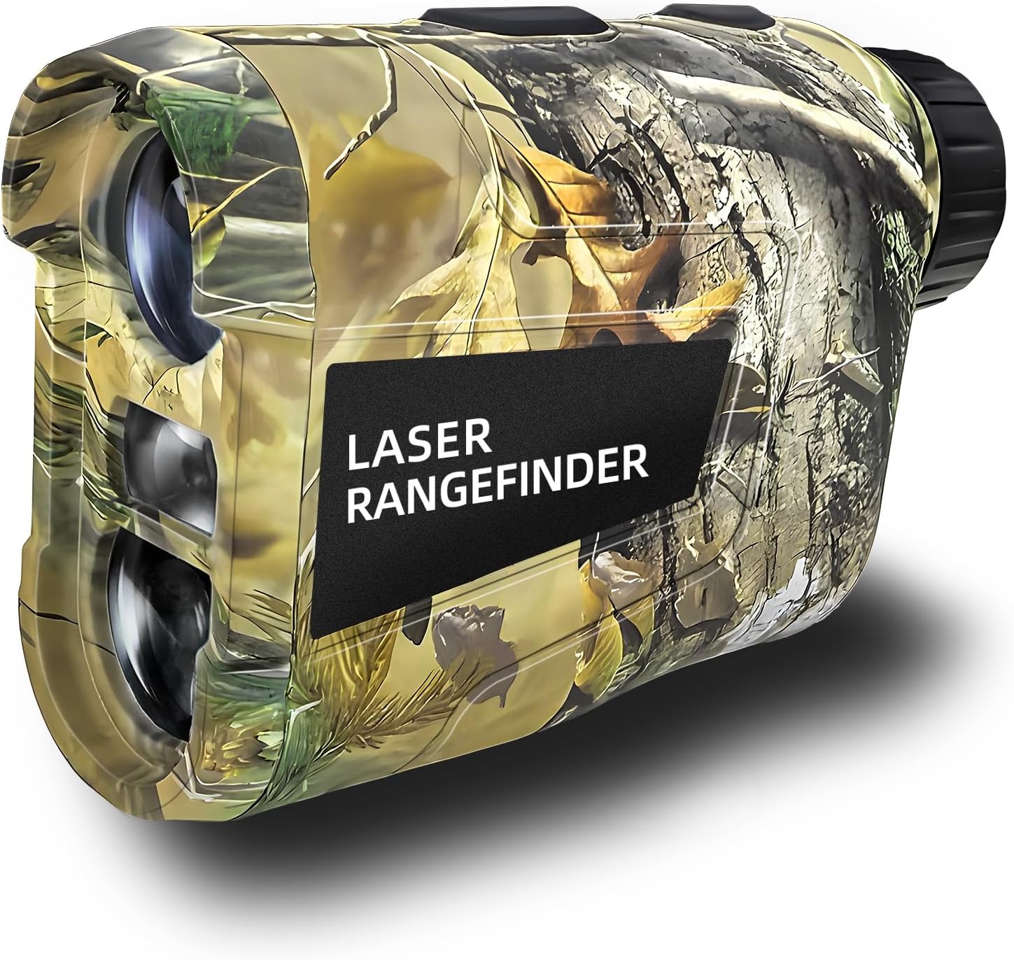Laser Rangefinder 1000 Yards, Rechargeable Range Finder with Slope/Angle/Speed/Scan, 6X Magnification Camo Waterproof Rangefinder for Golf & Outdoor