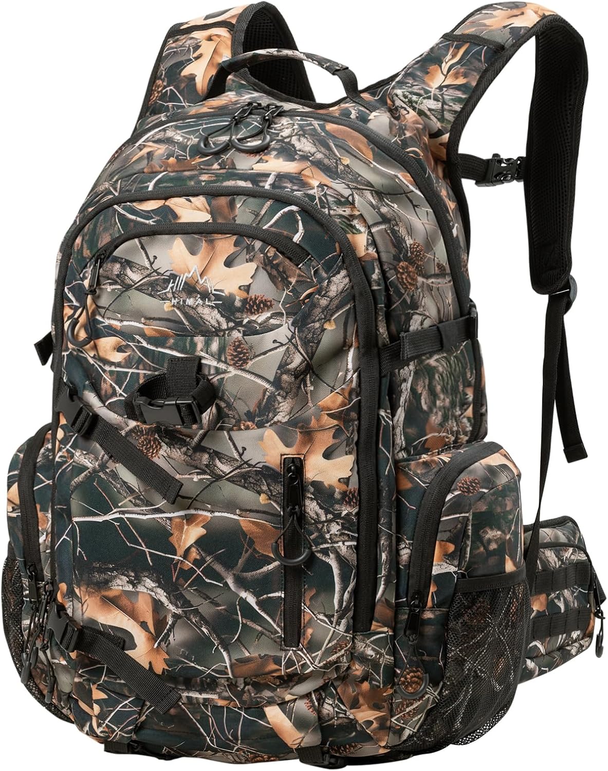 uniHimal Hunting Backpack for Men, Waterproof Camo Backpacks for Hunt with Rain Cover, Durable Large Capacity Day Pack Hunting Gear Accessories for Men