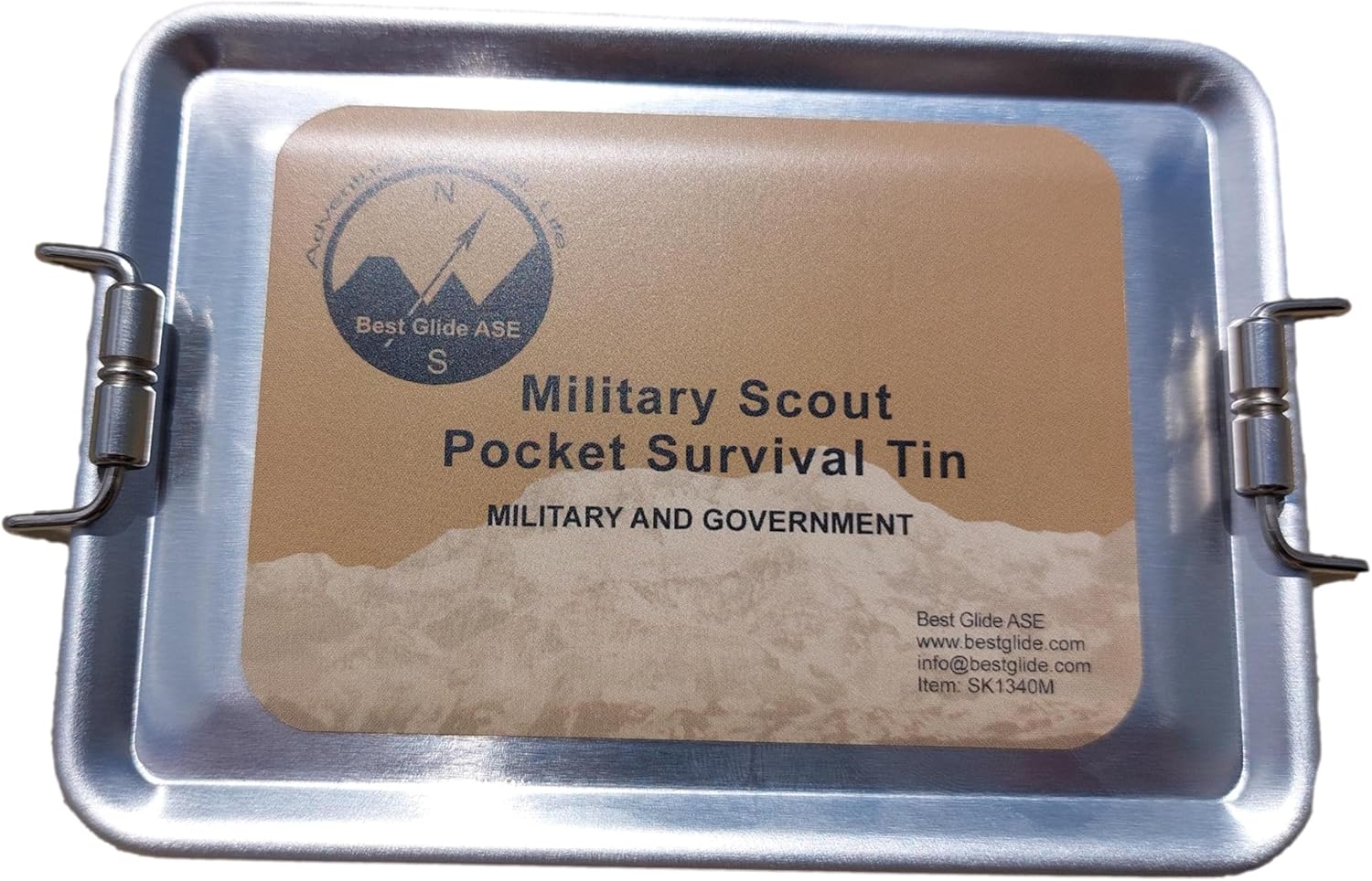 Best Glide ASE Military Scout Survival Tin 2024
