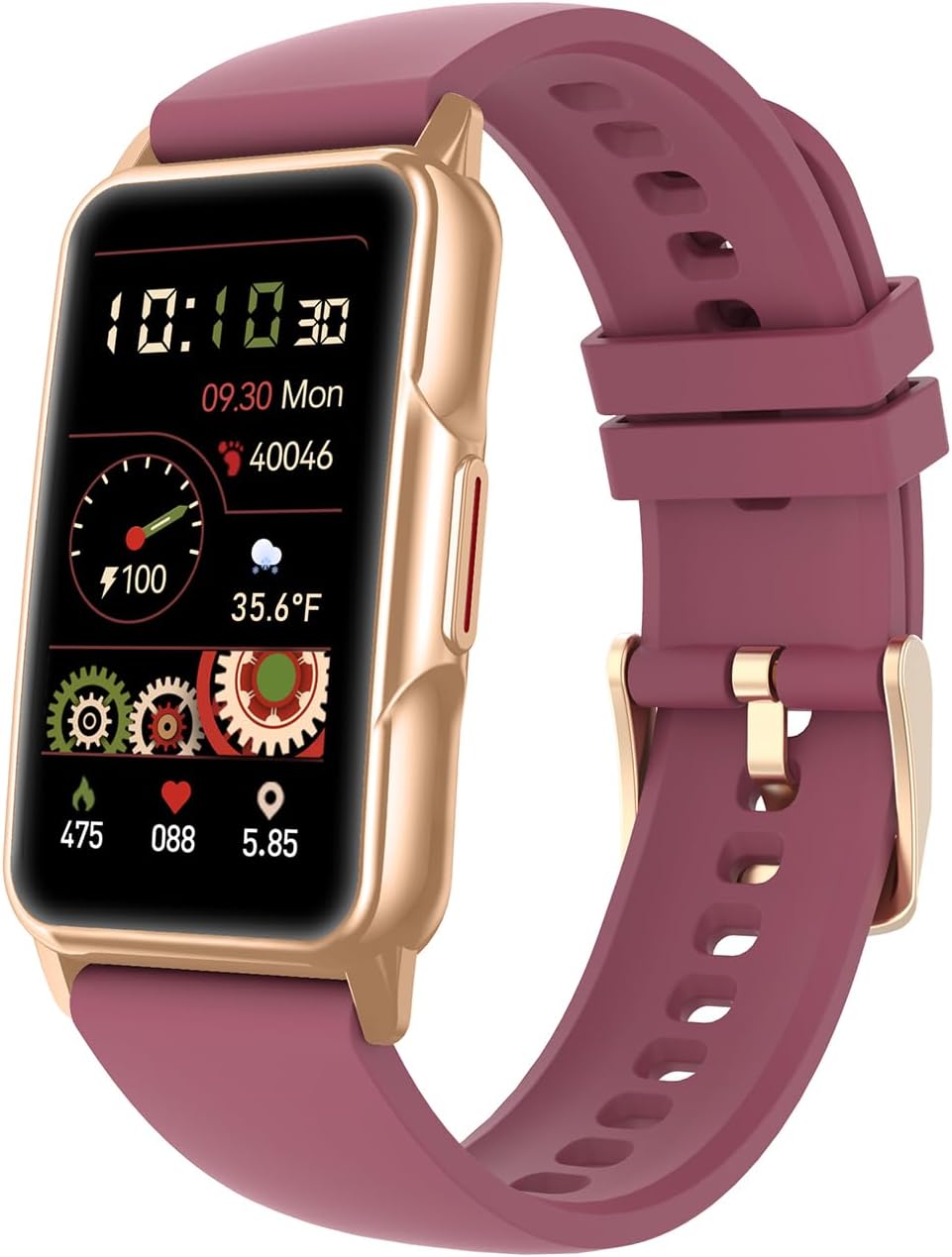 Mindrose Fitness Tracker with Heart Rate Blood Oxygen Blood Pressure Sleep Monitor Step Calorie Counter Pedometer