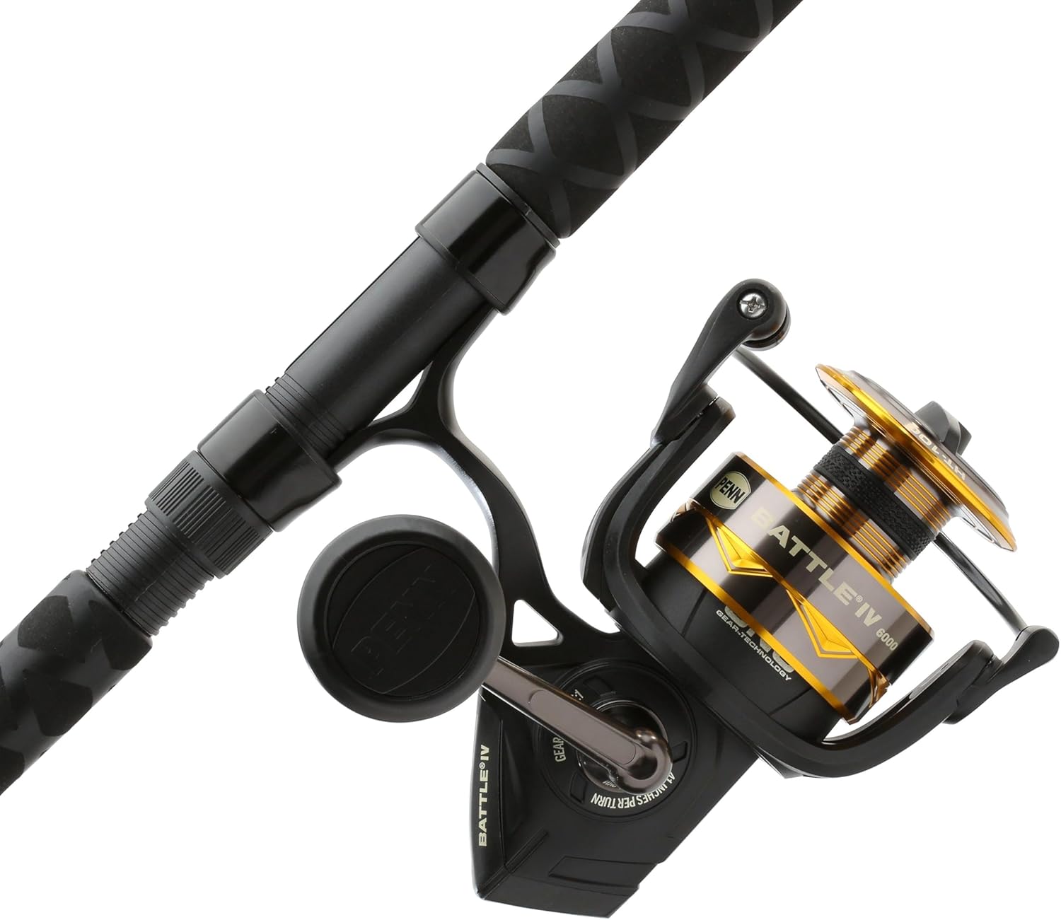 Penn Battle IV Spinning Reel and Fishing Rod Combo