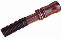 Faulk’s Game Calls Walnut Grunt Deer Call with Tube GD-53T, Brown