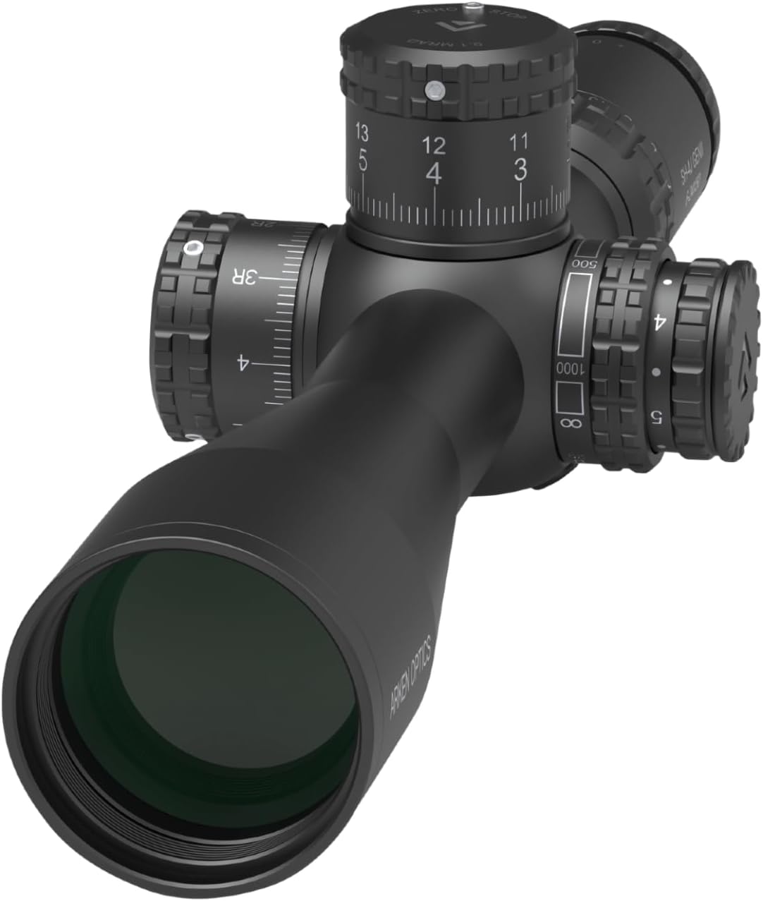 Arken Optics SH4J GEN2 6-24×50 FFP Precision Rifle Scope, 34mm Tube