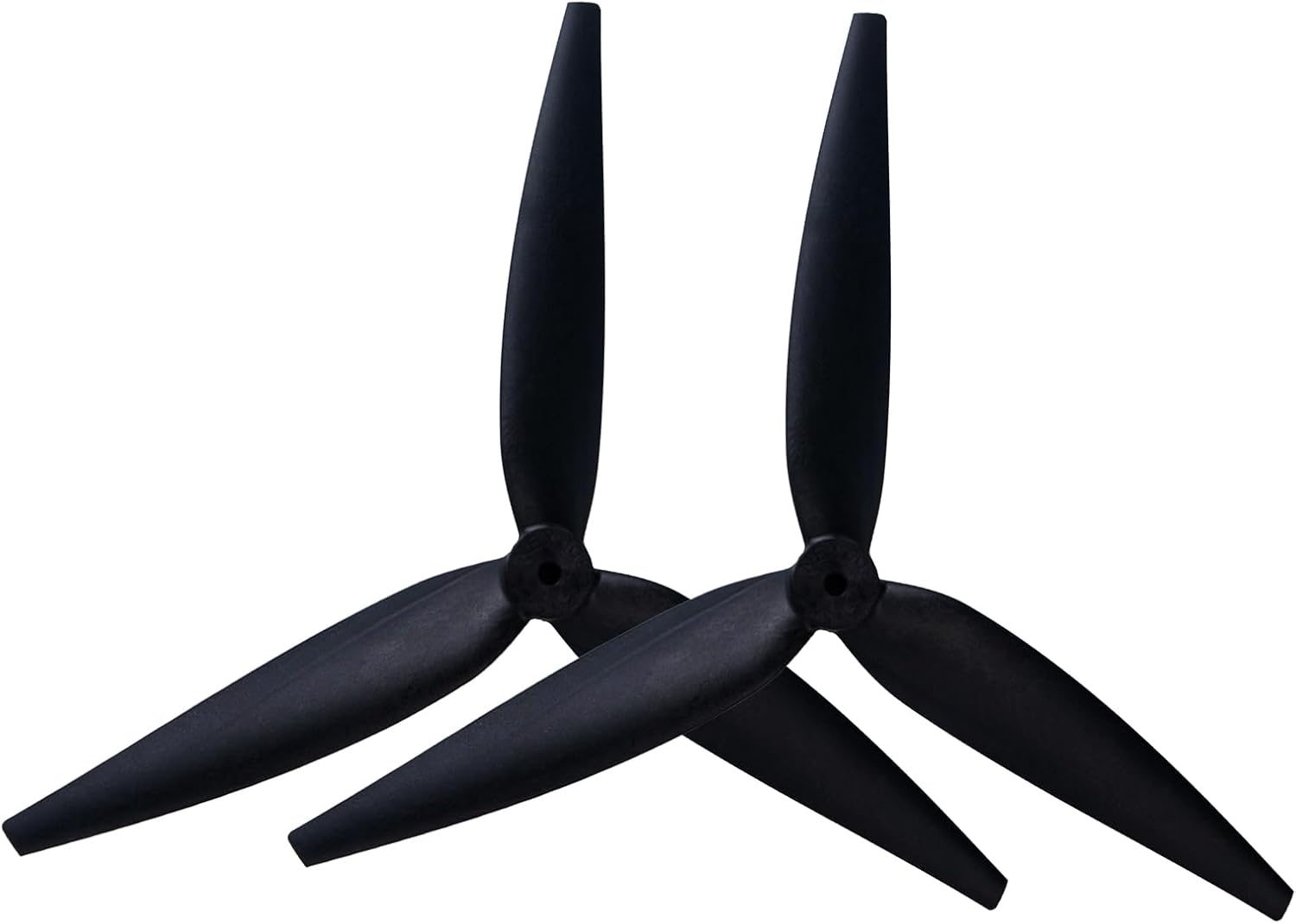 9-Inch Glass Fiber Nylon Propellers, 3-Blade Props for Cinelifter FPV Drones, Black (4 pcs – 2 CW, 2 CCW)