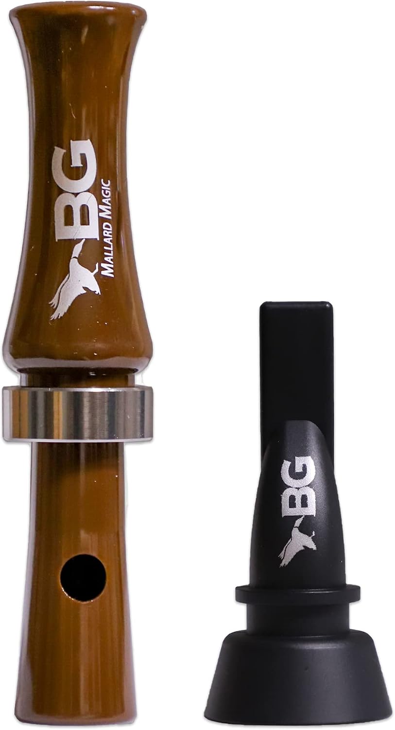 Buck Gardner BGC The Finisher Duck Call Combo Pack – Mallard Magic Duck Call & 6-in-1 Whistle