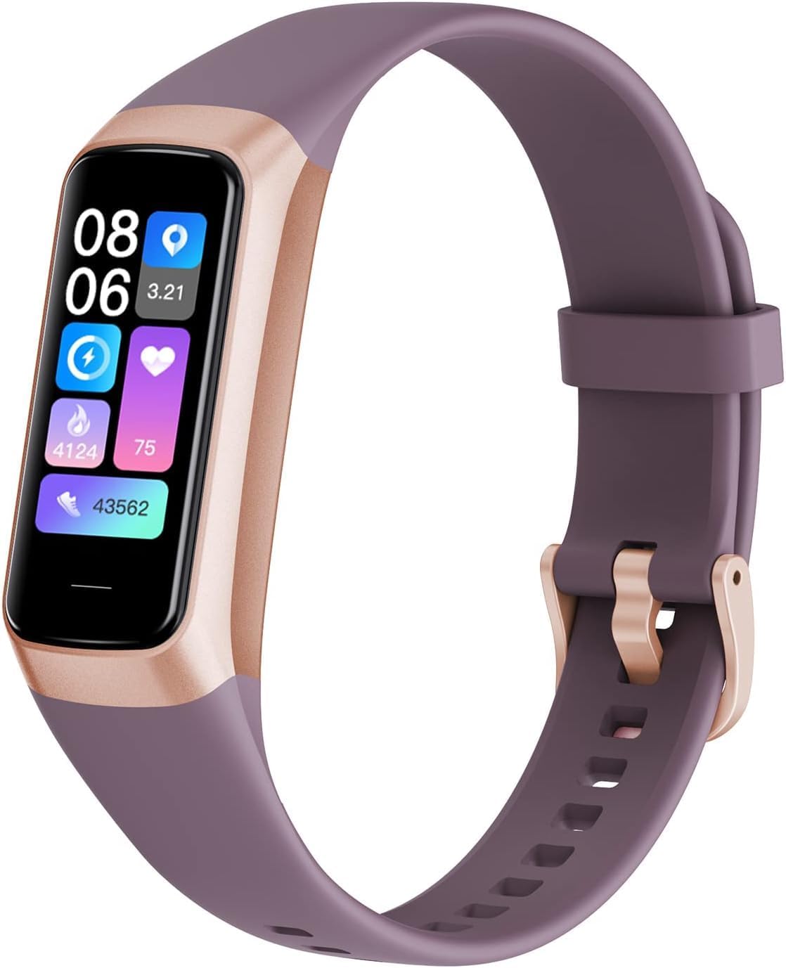 Fitness Tracker with Heart Rate/Blood Oxygen/Sleep Monitor, 20+ Sports Modes Smart Watches for Women/Men, Activity & Step Tracker Smart Watch for Android/iOS Phones