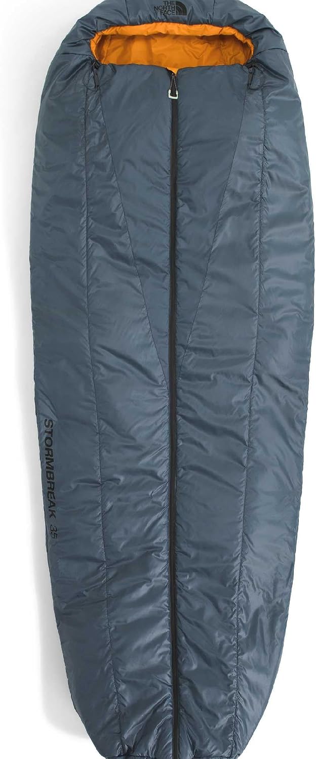 The North Face Sleeping-Bags Stormbreak 35F / 1.7C Backpacking Sleeping Bag – Water Repellent, Fully Insulated, Includes Stuff Sack