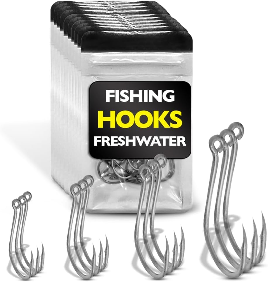 Fishing Hooks Freshwater – Trout – Crappie – Bluegill – Bass – Panfish – Walleye – Perch – Sunfish