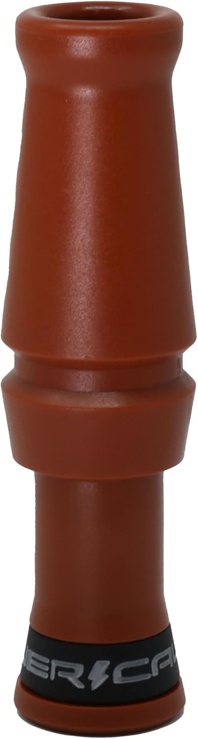 Power Calls Wood Duck Call | Rust | Polycarbonate Single Reed with Pan Style Toneboard for Realistic Wood Duck Sounds | Competition & Waterfowl Hunting | Easy to Use & Clean