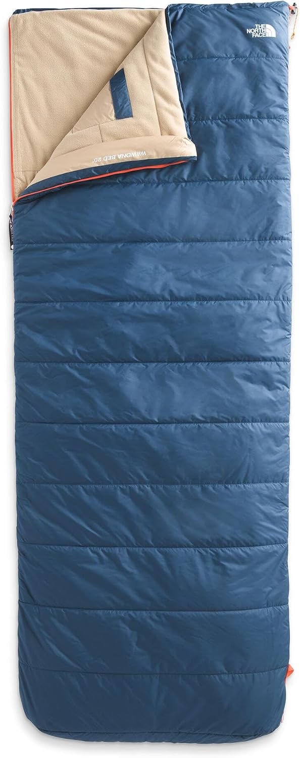The North Face Sleeping-Bags Wawona Bed 20 Sleeping Bag | One Person 20F / -7C Insulated Camping Bag, Synthetic Insulation, Water Repellent