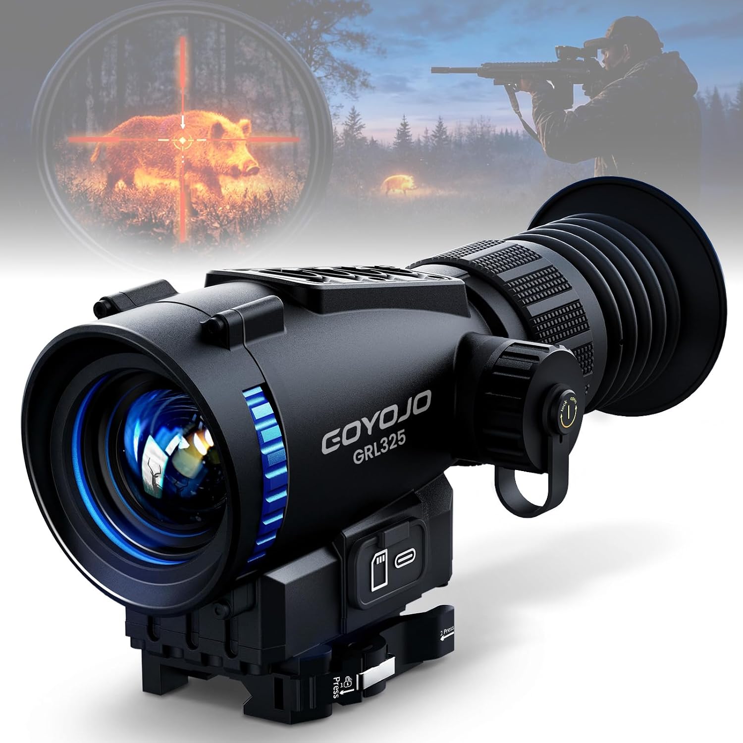 GOYOJO GRS/GRL Series Thermal Riflescope for Hunting