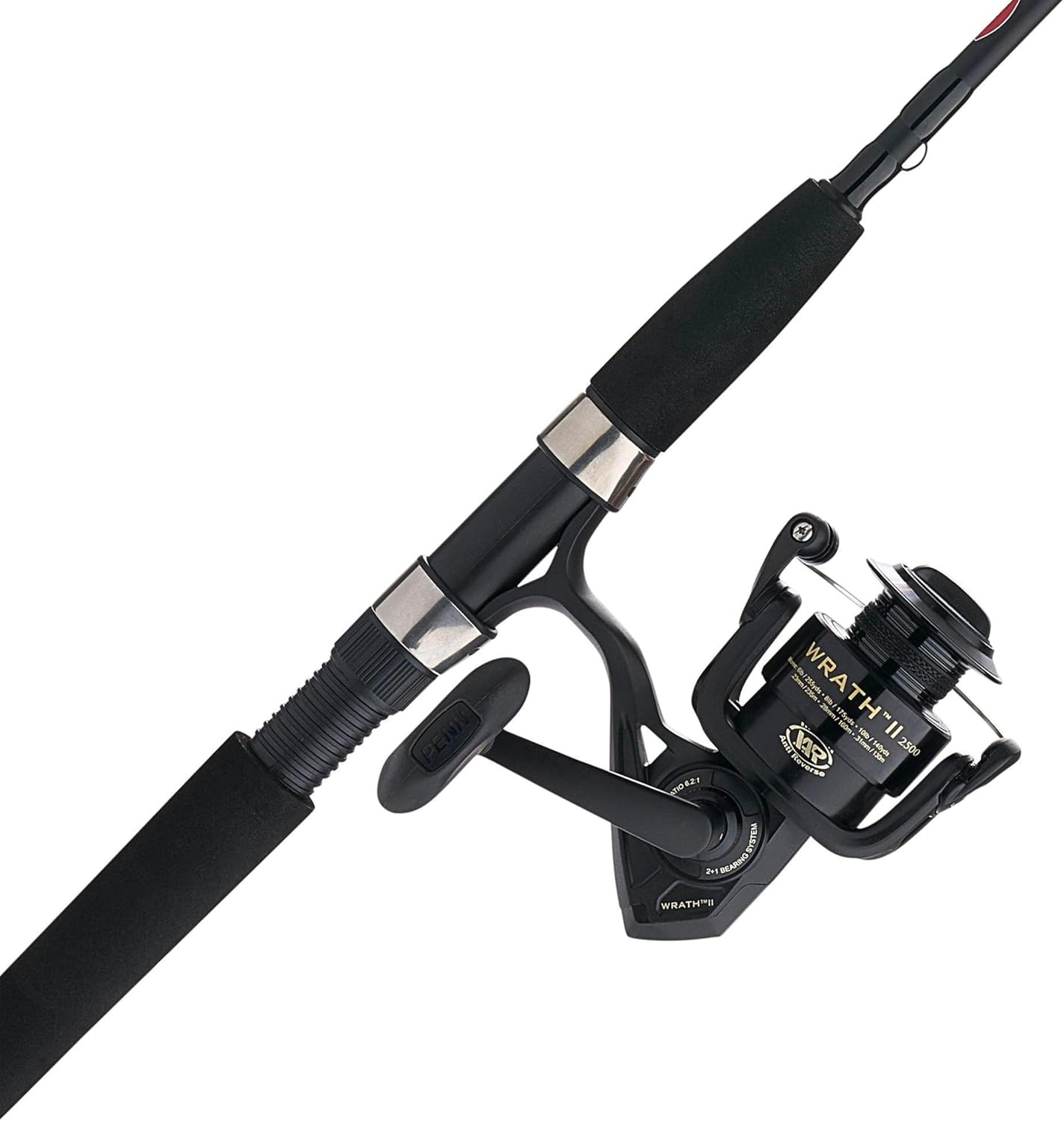 Penn Wrath II Spinning Reel and Fishing Rod Combo