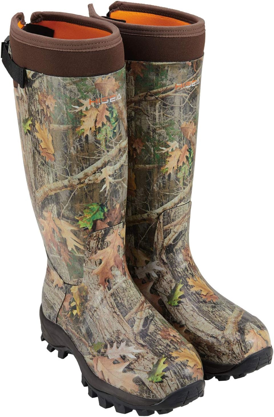 HISEA Men’s Rubber Hunting Boots, Neoprene Insulated Waterproof Work Boots