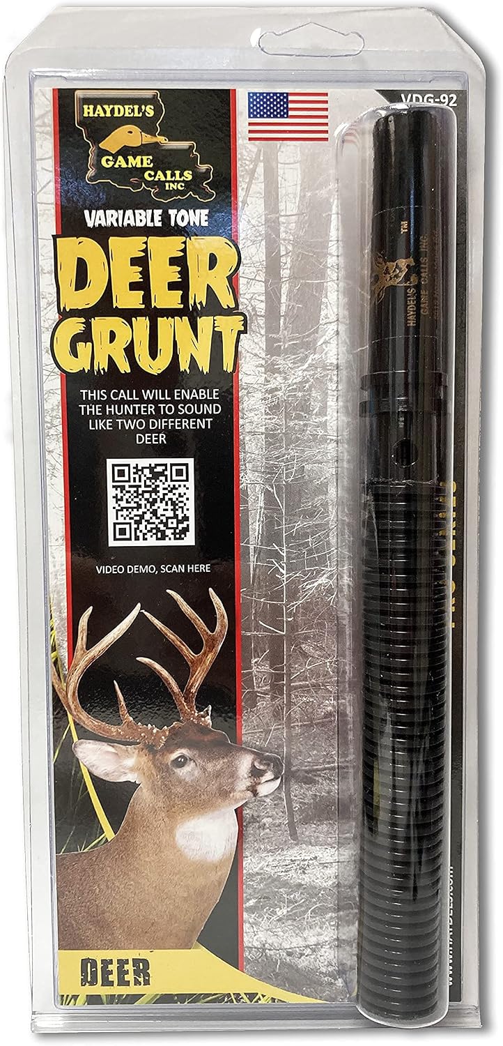 Haydel’s Game Calls Inc. VDG-92 – Variable Tone Buck Calls for Whitetail Deer